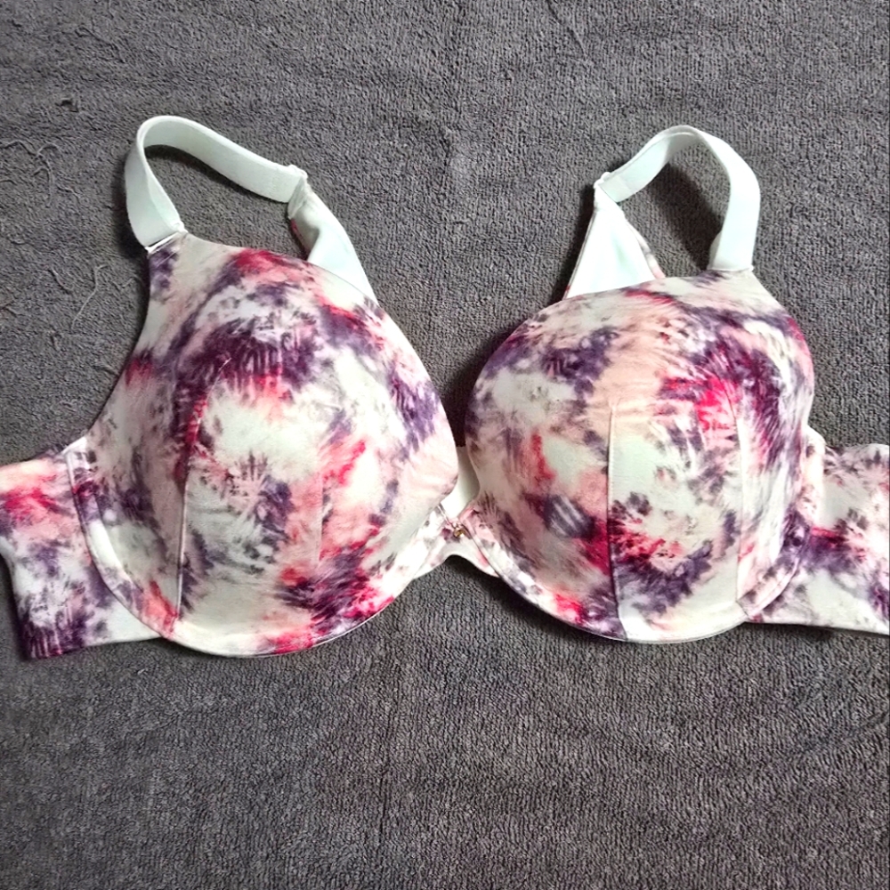 Cacique Tie-Dye Bra Push Up Bra 42C